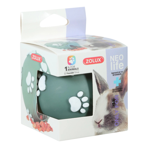 ZOLUX Kula na przysmaki dla królika NEOLIFE średnica 7 cm