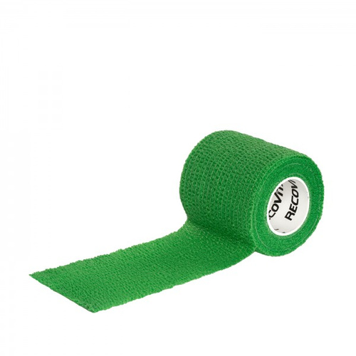 Bandaż kohezyjny samoprzylepny elastyczny zielony 5cm x 4,5m