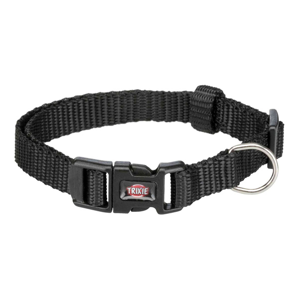Trixie OBROŻA NYLON 22-35cm/10mm CZARNA