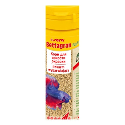 Sera Bettagran Nature 50ml granulat - pokarm wybarwiający
