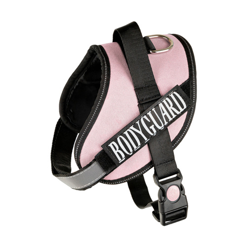 Barry King Szelki Bodyguard dla psa, rożowy, M, 55-70 cm