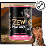 Mokra Karma Dla Psa Wieprzowina Puszka 800g Zew Natury MONO-PROTEIN