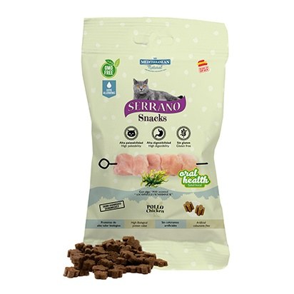 SERRANO Snacks CATS przysmak dla kota ORAL KURCZAK 50g