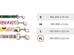 amiplay Smycz dla Psa 7w1 BeHappy XL 100-200cm Watermelon