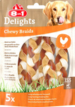 8in1 Delights pleciony sznur Chewy Braids przysmak XS/S dla psa 75g