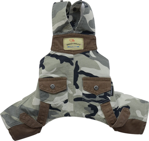 Zestaw na szelkach ubranko dla psa moro XS 18-20cm/31-33cm