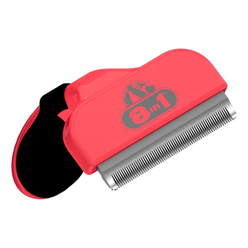 8in1 Zgrzebło dla psa do wyczesywania podszerstka Perfect Coat M