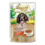 Stuzzy Bocconcini karma mokra dla psa indyk z marchewką kawałki 100 g