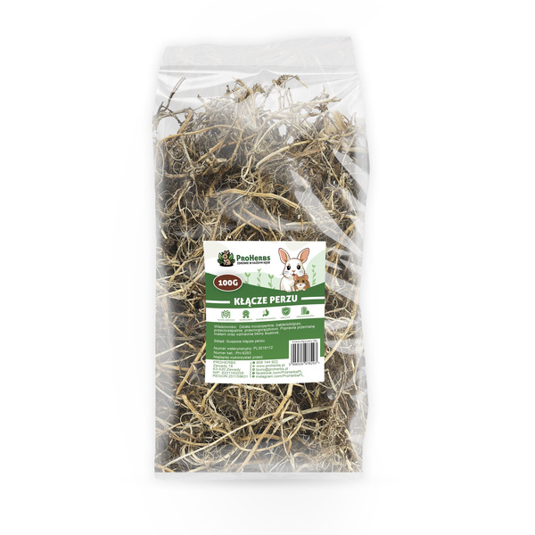 ProHerbs Kłącze perzu 100g - oczyszczanie, trawienie i delikatna dieta!