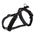 Trixie Szelki trekkingowe Premium, S: 36-44 cm/15 mm, czarne/grafitowe