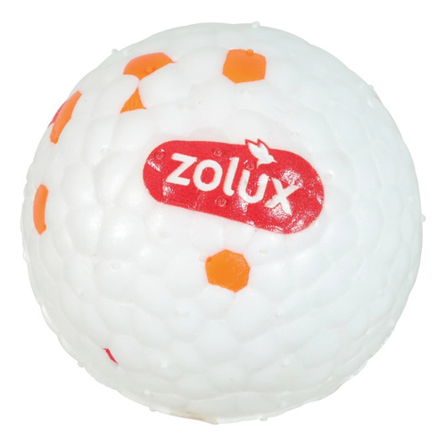 ZOLUX Wytrzymała piłka dla psa do aportowania z piszczałką ETPU 8 cm