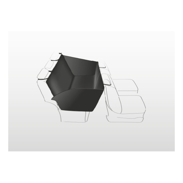 Trixie Pokrowiec na siedzenie samochodowe, czarny, 1,55 x 1,30 m, składany