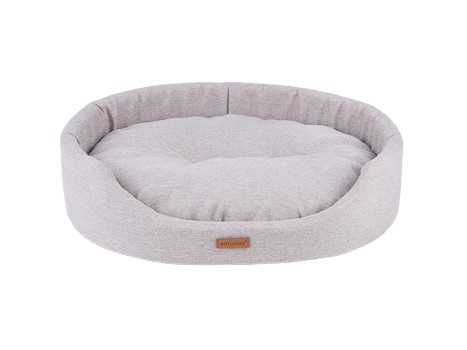 amiplay Legowisko owalne Montana XXL 86x76x17,5cm Beżowy