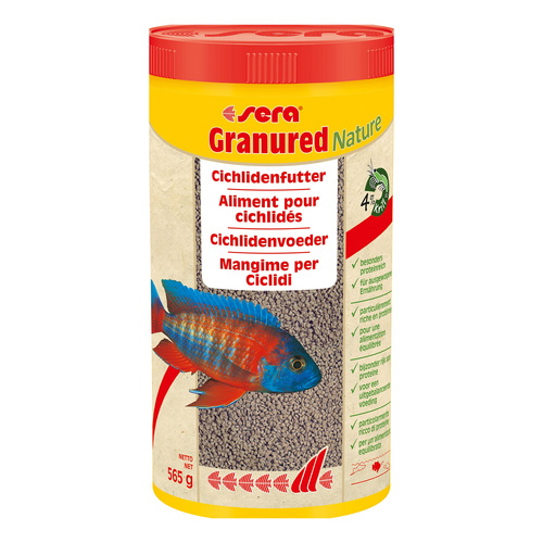 Sera Granured Nature 1.000 ml granulat - pokarm dla pielęgnic