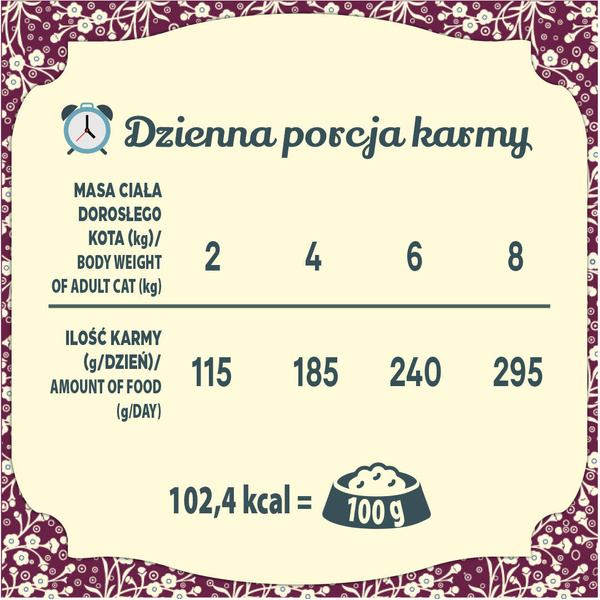 Karma mokra dla kota FOLK Warmińska soczysta wołowina szalka 85g