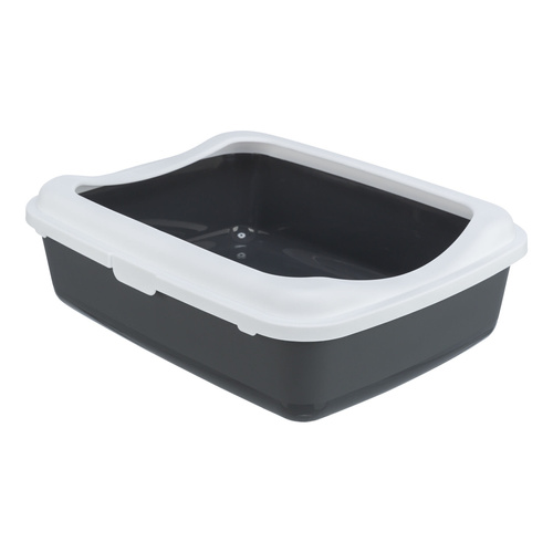 Trixie Classic kuweta dla kota ciemnoszara/biała