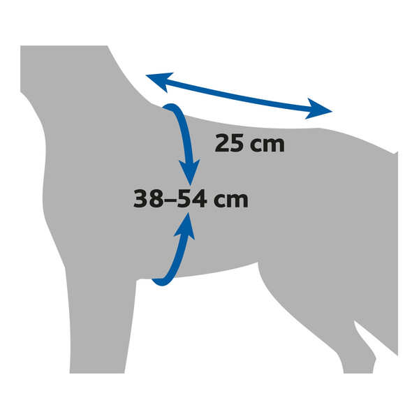 Trixie Kamizelka odblaskowa wodoodporna dla psa M 50cm