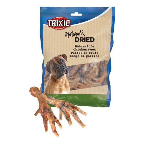 Trixie KURZE Łapki suszone przysmak dla Psa 250g