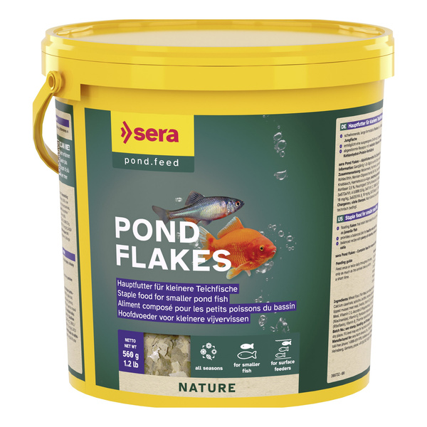 Sera Pond Flakes  3.800 ml płatki -pokarm dla ryb stawowych