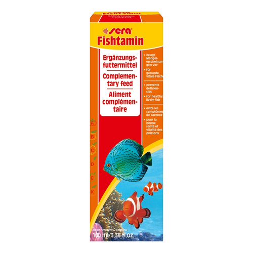 Sera Fishtamin 100 ml koncentrat witaminowy