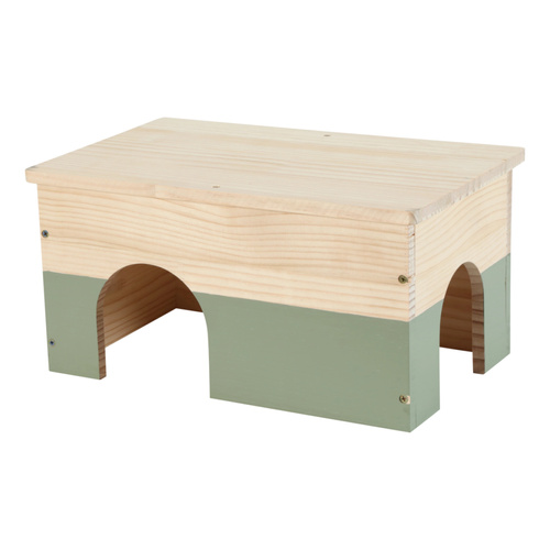 ZOLUX Drewniany domek dla królika NEOLIFE kol. zielony