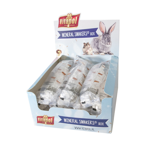 Vitapol smakers box -smakers wapienny dla gryzoni i królika 12szt/box