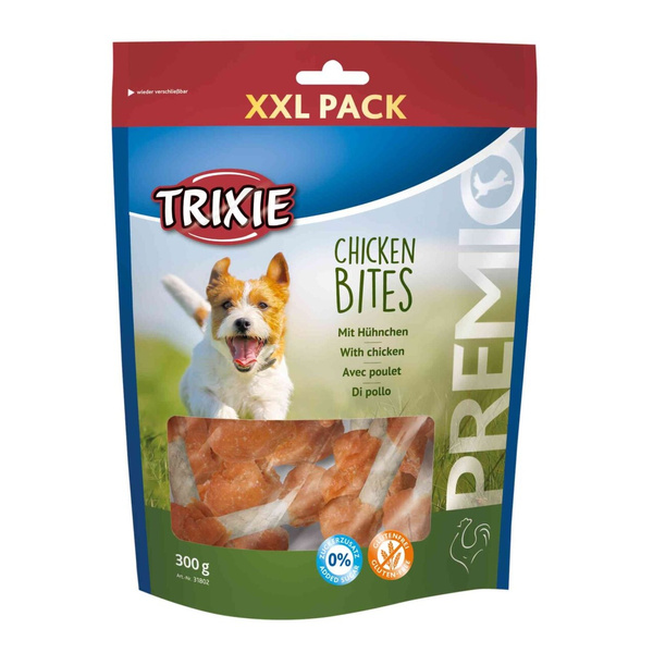 Trixie Hantelki KOSTKI z Kurczakiem przysmak dla Psa 300g