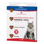 Francodex PL Przysmak dla kota na zdrowe stawy, kryl i olej konopny 12 szt.