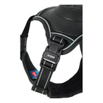 ZOLUX Szelki dla psa ze smyczą automatyczną Easyride S czarne