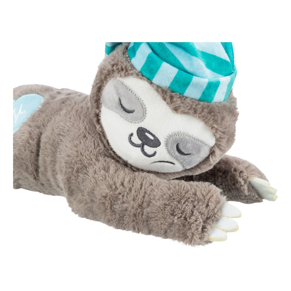 Trixie Junior Leniwiec, zabawka, dla szczeniąt, plusz, 34 cm, z biciem serca