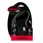 FLEXI Smycz automatyczna dla psa NEW CLASSIC linka S 5m czarna