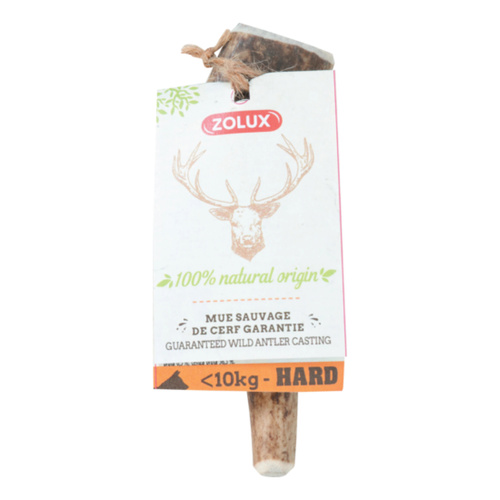 ZOLUX Przysmak naturalny dla psa Poroże jelenia w całości HARD XS