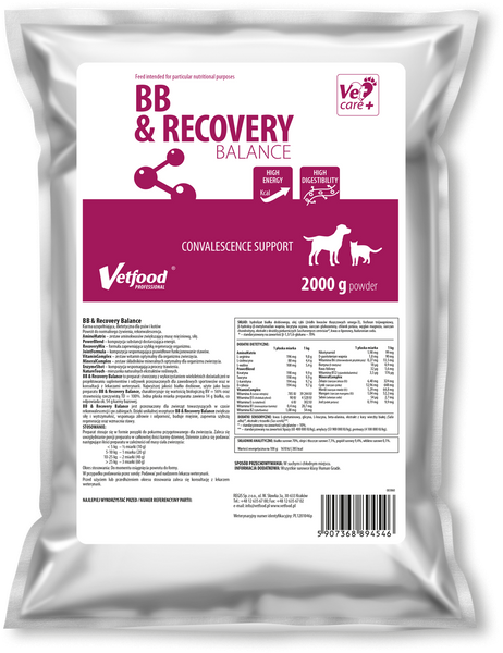 Vetfood BB Recovery Balance 2kg