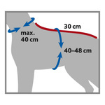 Trixie Szlafrok dla psa tkanina frotte XS 30cm