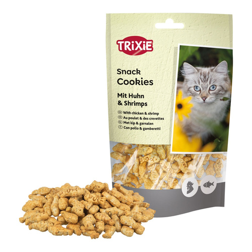 Trixie Ciastka, przysmak, dla kota, z kurczakiem i krewetkami, 50g