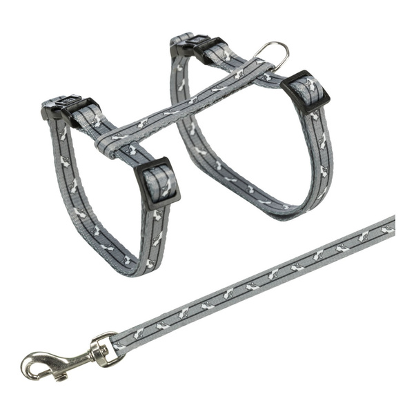 Trixie SZELKI+ SMYCZ dla Kota 27-46cm kolory