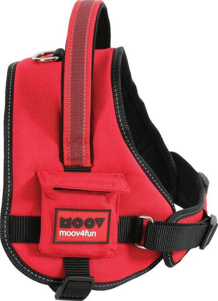 ZOLUX Szelki MOOV COMFORT regulowane S czerwony