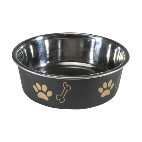 Barry King Miska antypoślizgowa z nadrukiem, czarna, S (0,3 l)