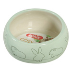 ZOLUX Miska ceramiczna dla gryzonia przeciw chlapaniu COSY 150ml zielona