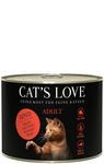 CAT'S LOVE Rind Pur - wołowina z olejem z krokosza i mniszkiem lekarskim (200g)