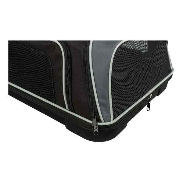 Trixie Airline Boarding, torba transportowa, czarny/szary, 55 x 23 x 40 cm, do transportu lotniczego