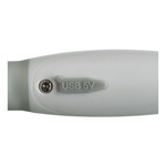 Trixie Obręcz z podświetleniem , USB, L - XL: 65 cm/o 8 mm, wielokolorowa