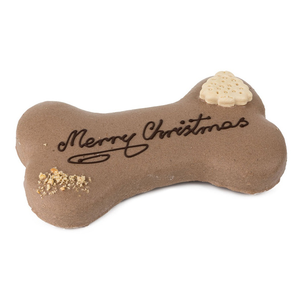 Tort Dla Psa   Merry Christmas Orzechowo - Czekoladowy