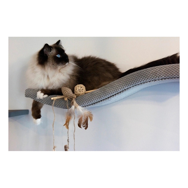 ZOLUX Zabawka dla kota wędka pompon z matatabi ETHICAT 40 cm