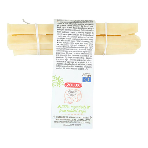 ZOLUX Przysmak naturalny dla psa Ser himalajski XS 4szt. 22 g