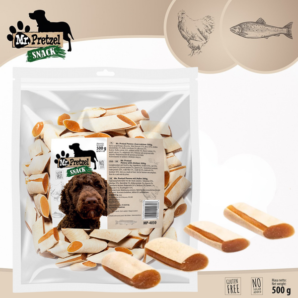 PRZYSMAK DLA PSA - Penne z kurczakiem Mr.Pretzel 500g ZDROWE PREMIUM