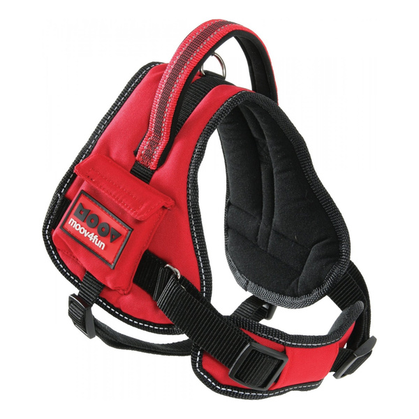 Zolux Szelki dla psa regulowane MOOV COMFORT XL kol. czerwony