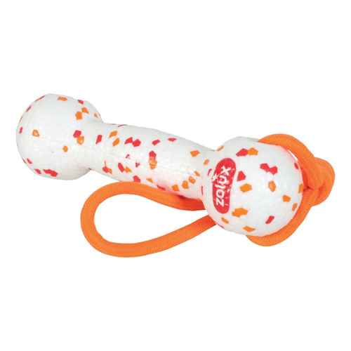 ZOLUX Wytrzymały hantel ze sznurem dla psa do przeciągania ETPU