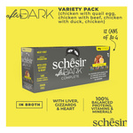 Schesir After Dark multipack karma mokra dla kota mix smaków 12x80 g