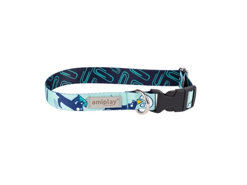 amiplay Obroża regulowana Amik XL 45-70x2,5cm OfficeDog